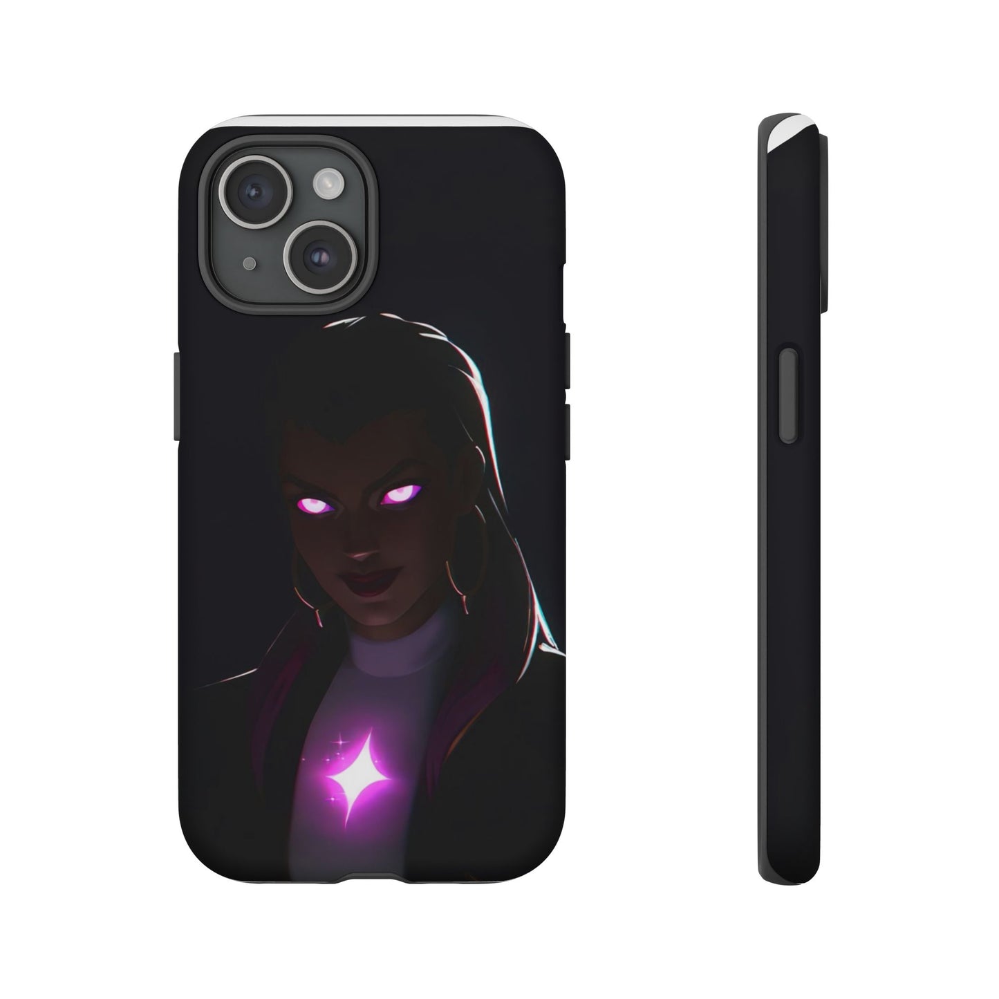 Tough Cases: Dark Magical Phone Case with Mystic Glow