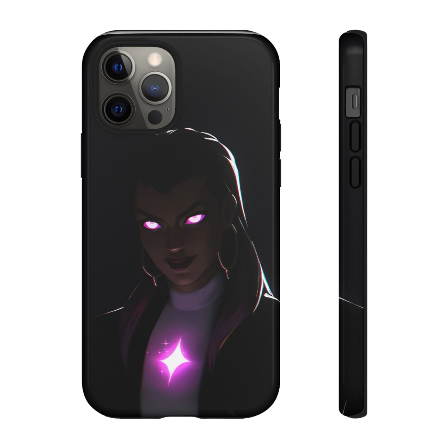 Tough Cases: Dark Magical Phone Case with Mystic Glow