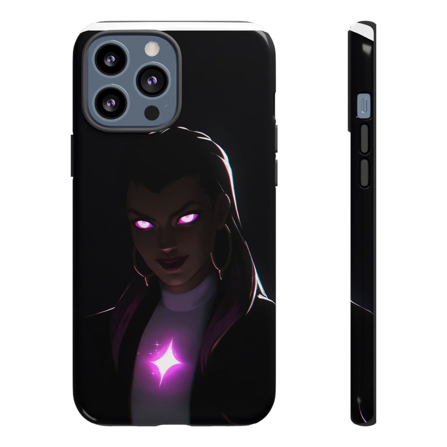 Tough Cases: Dark Magical Phone Case with Mystic Glow