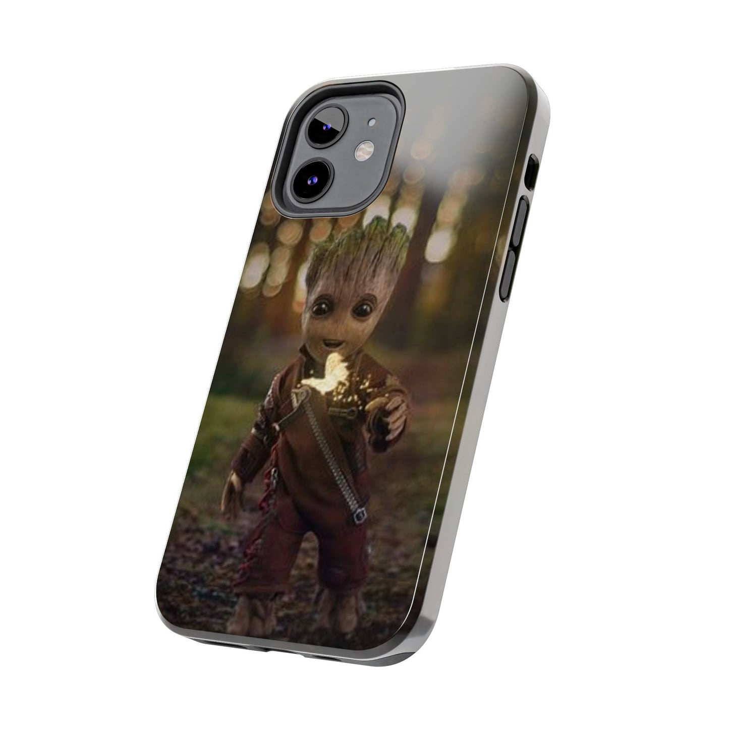 Cute Groot Phone Case - Durable Tough Case for Marvel Fans