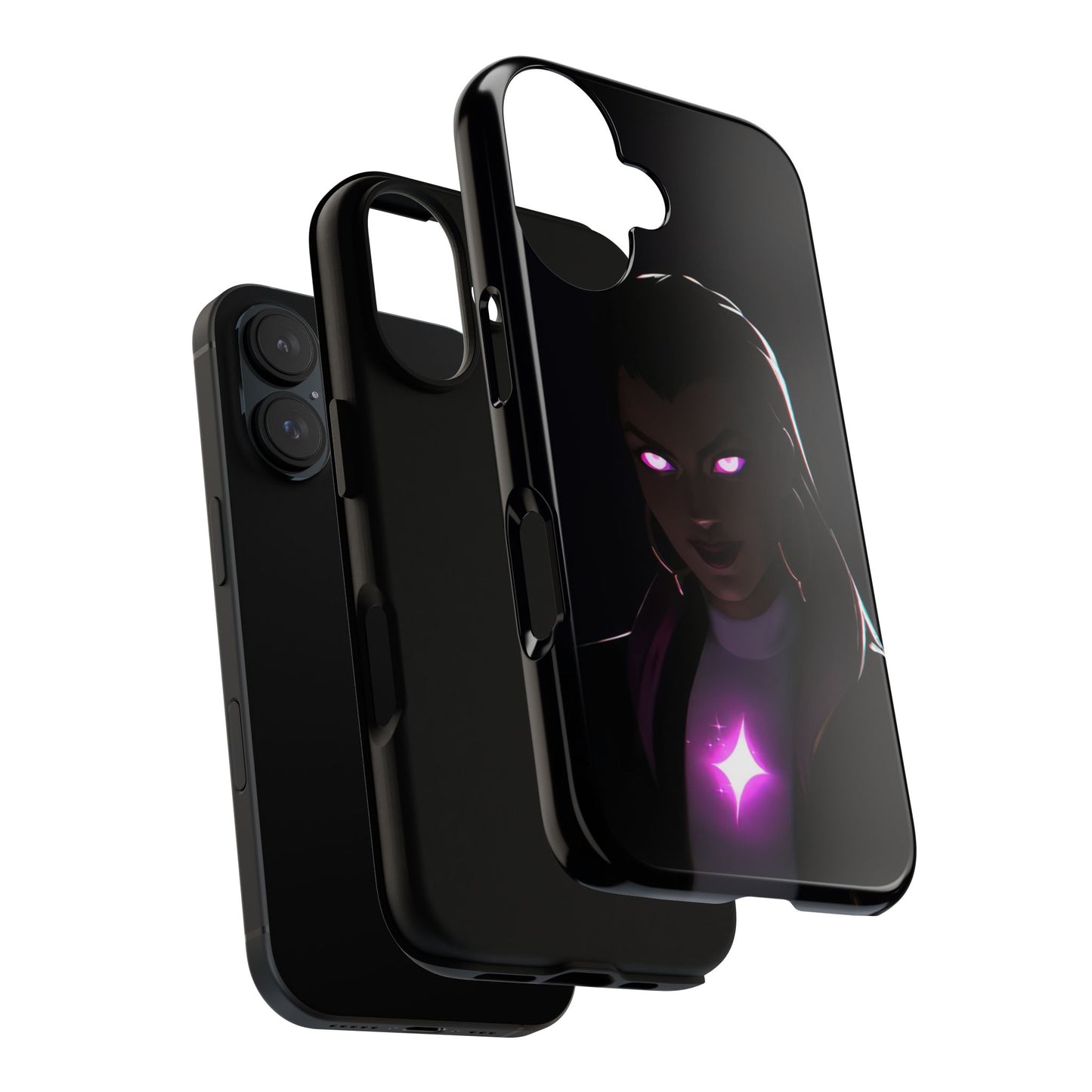 Tough Cases: Dark Magical Phone Case with Mystic Glow