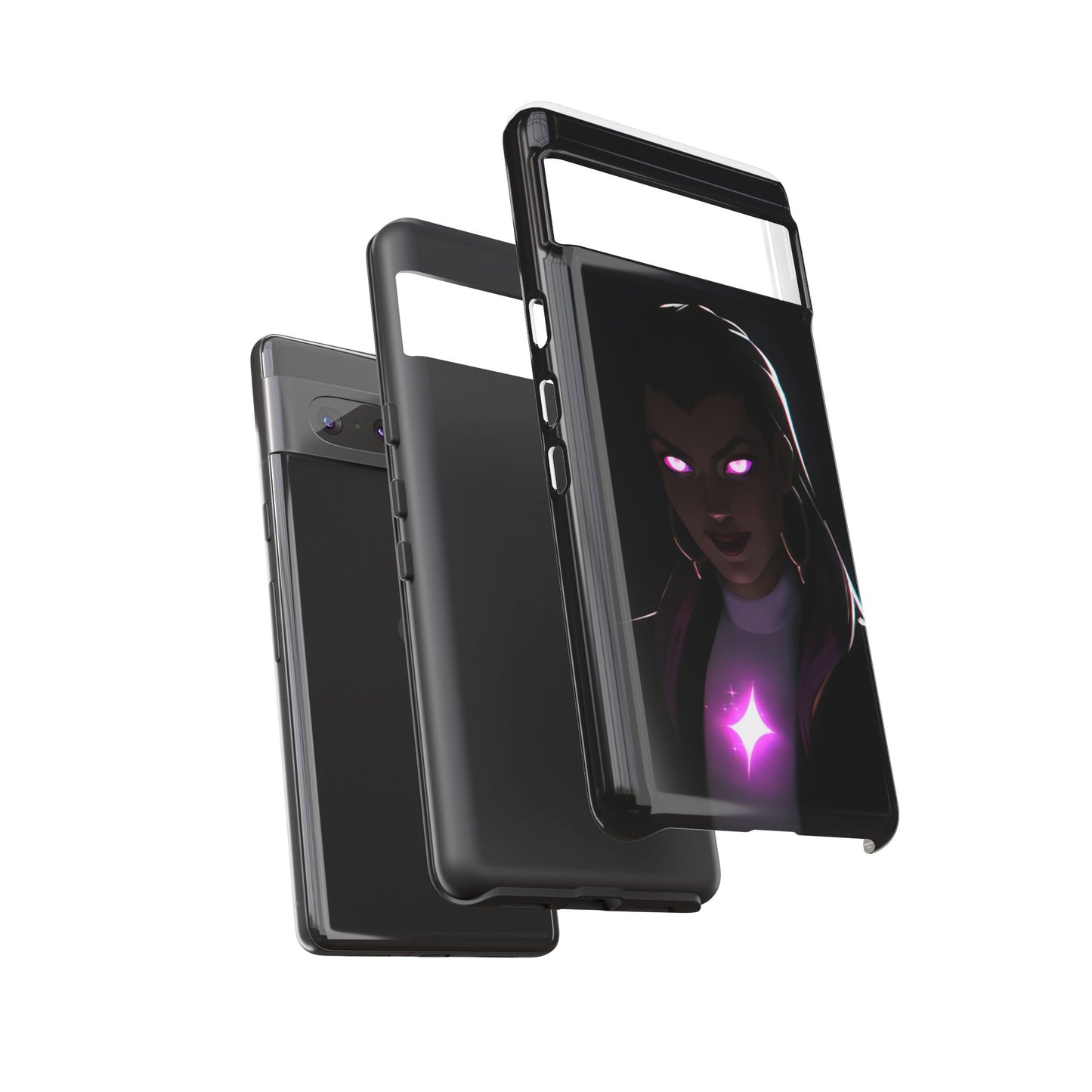 Tough Cases: Dark Magical Phone Case with Mystic Glow