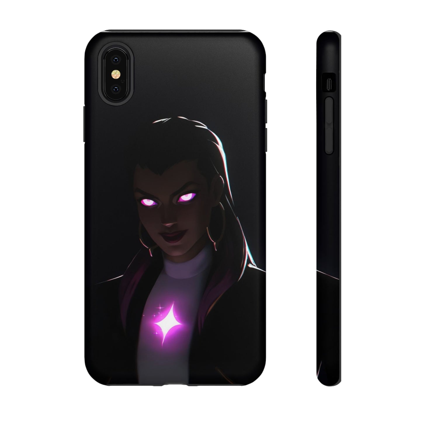 Tough Cases: Dark Magical Phone Case with Mystic Glow