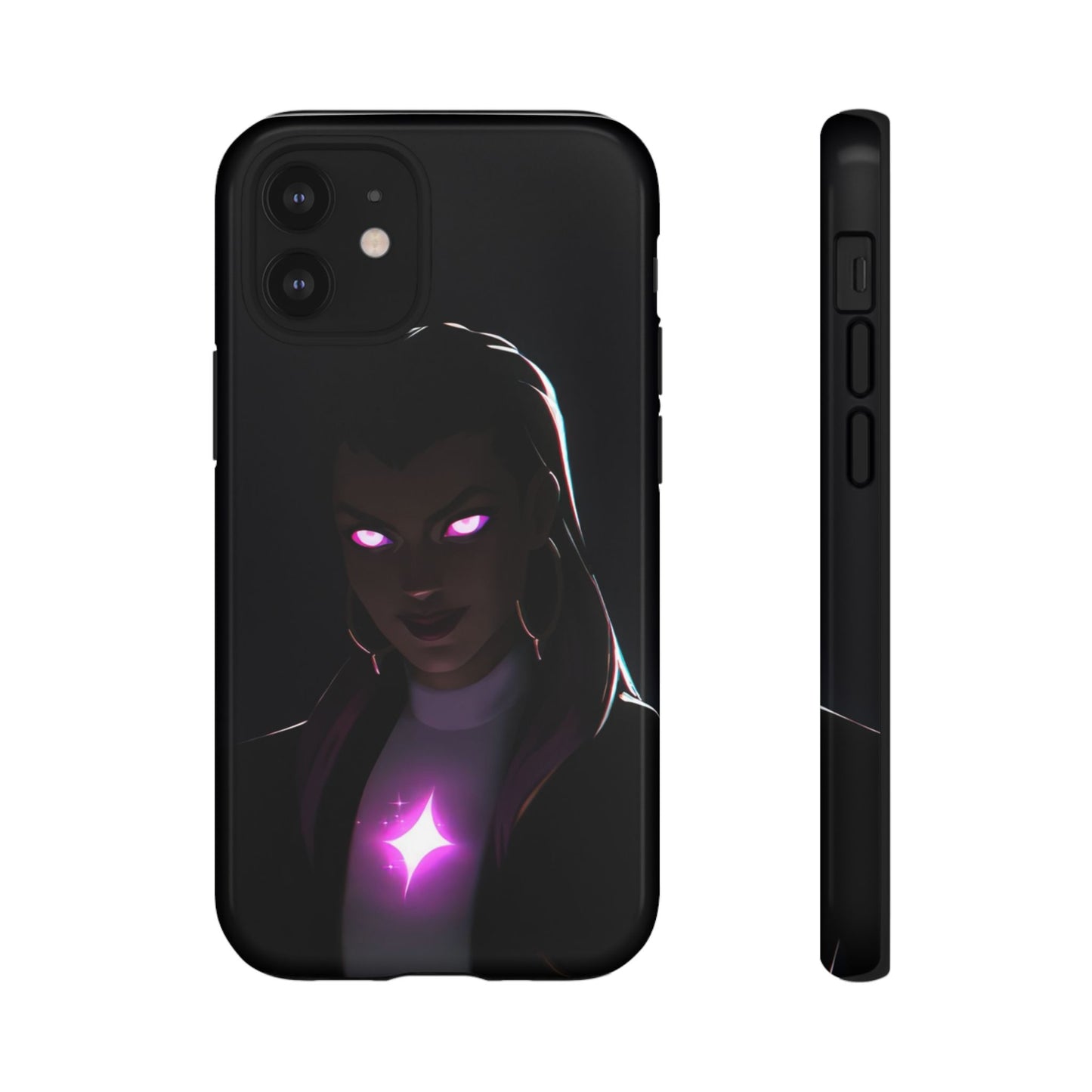 Tough Cases: Dark Magical Phone Case with Mystic Glow