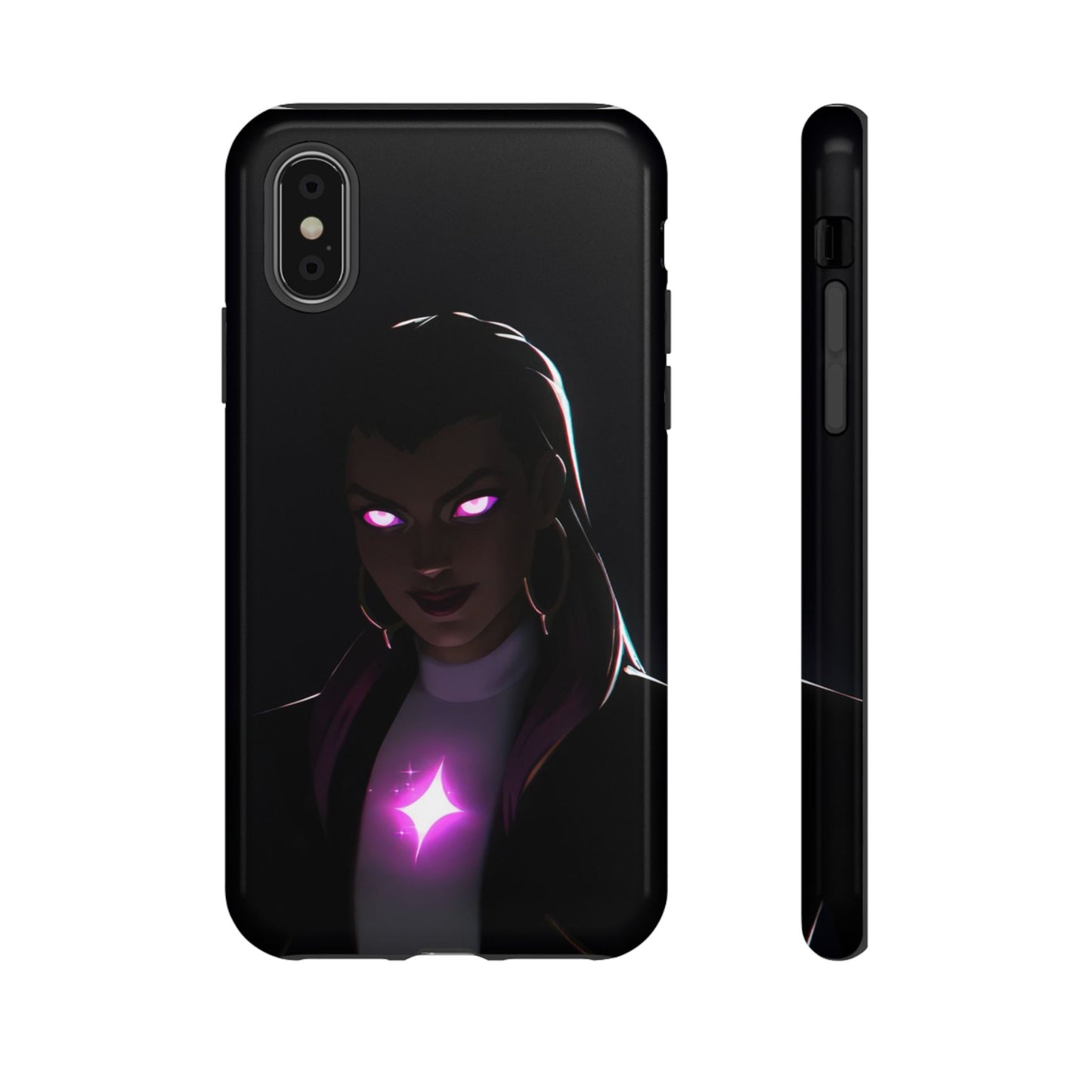 Tough Cases: Dark Magical Phone Case with Mystic Glow