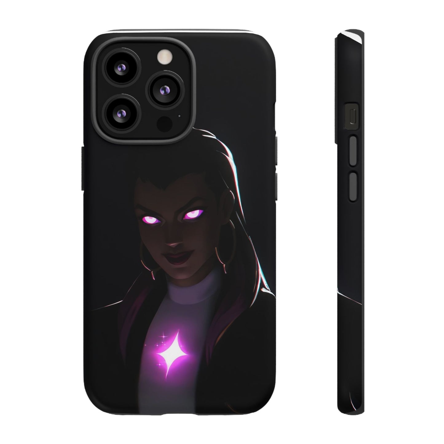 Tough Cases: Dark Magical Phone Case with Mystic Glow