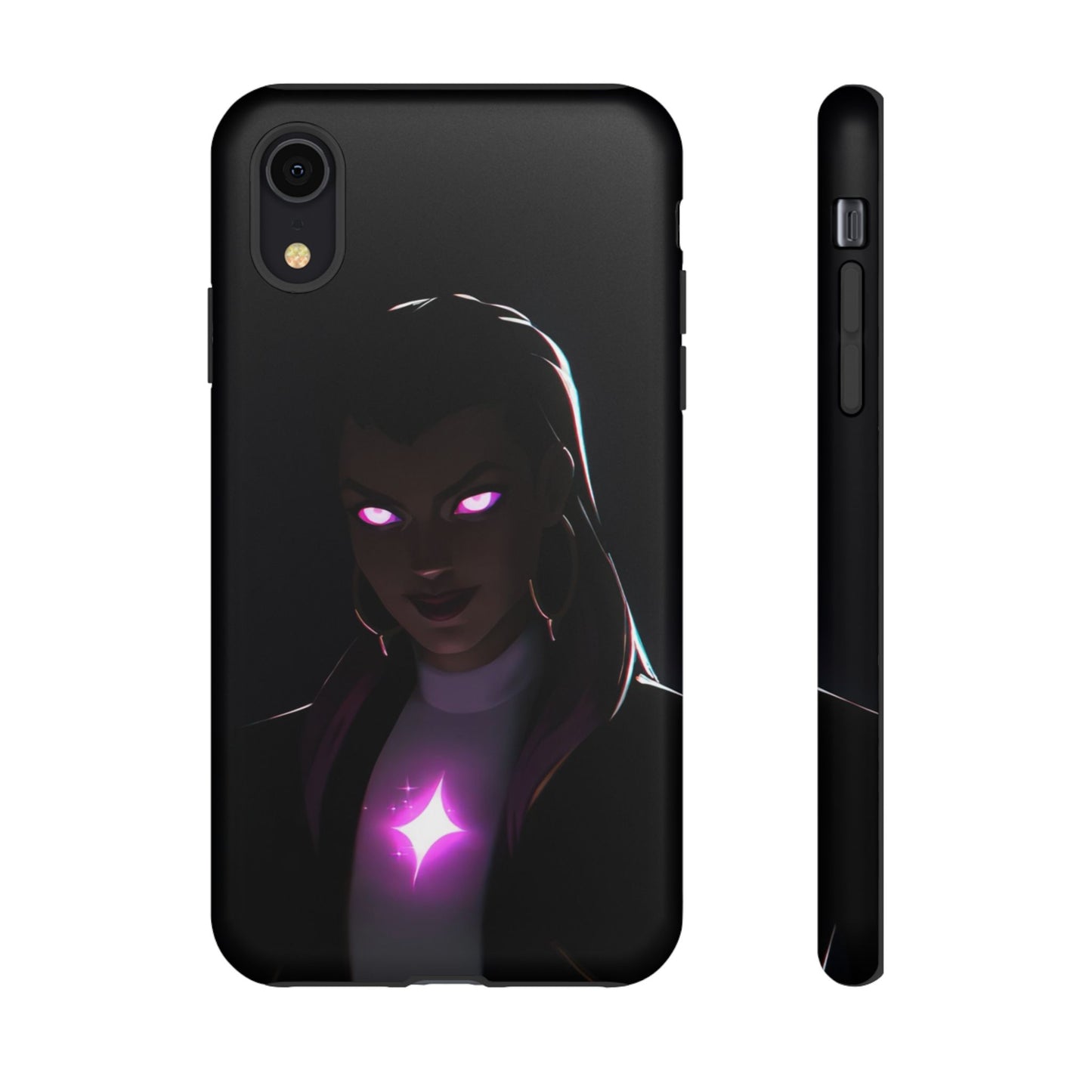 Tough Cases: Dark Magical Phone Case with Mystic Glow