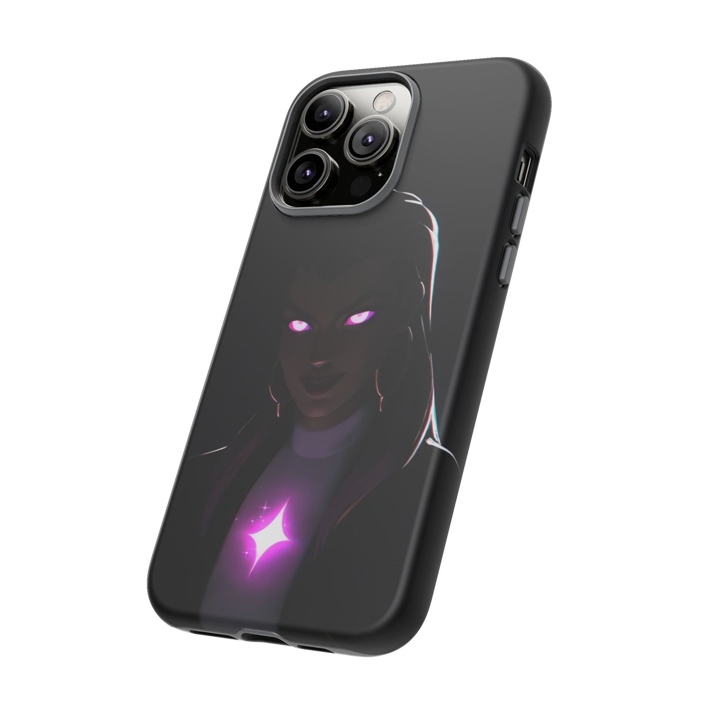 Tough Cases: Dark Magical Phone Case with Mystic Glow