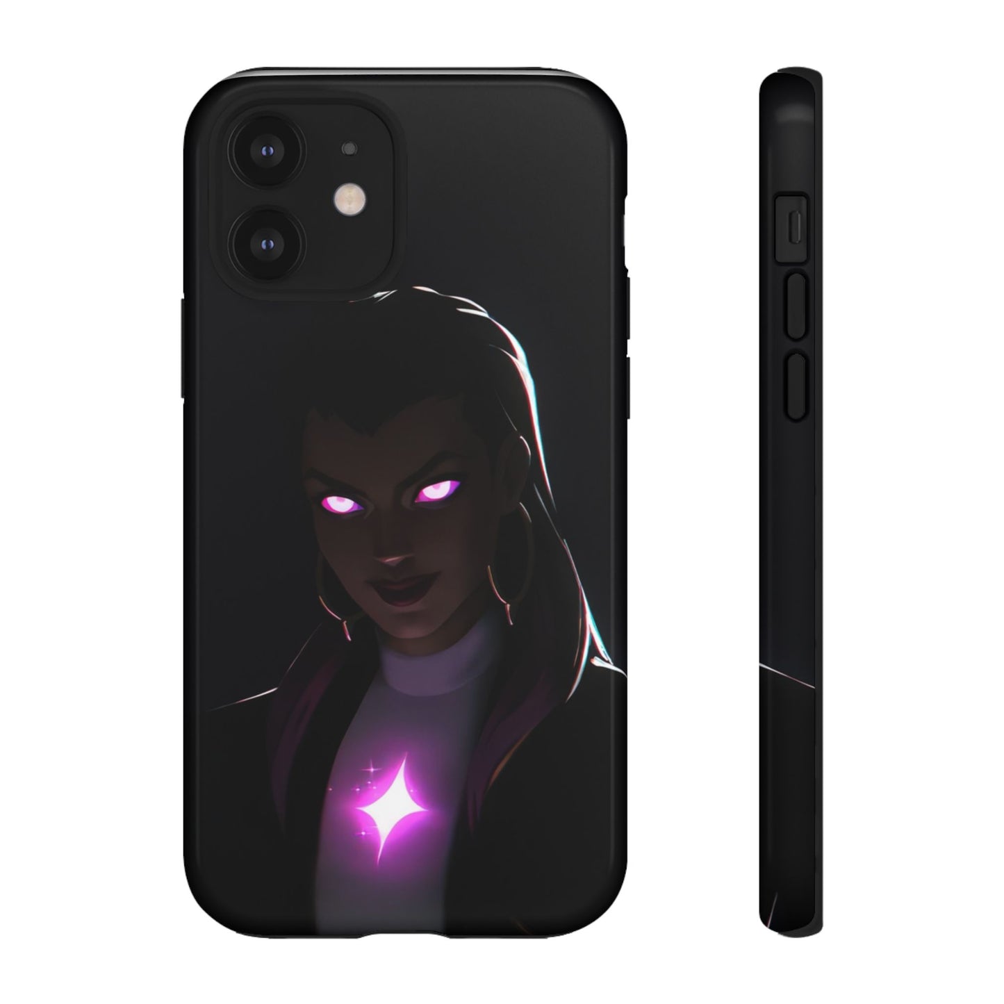 Tough Cases: Dark Magical Phone Case with Mystic Glow