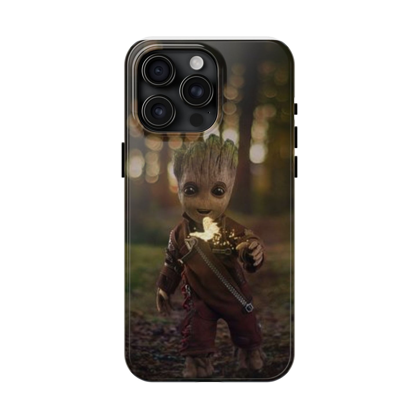 Cute Groot Phone Case - Durable Tough Case for Marvel Fans