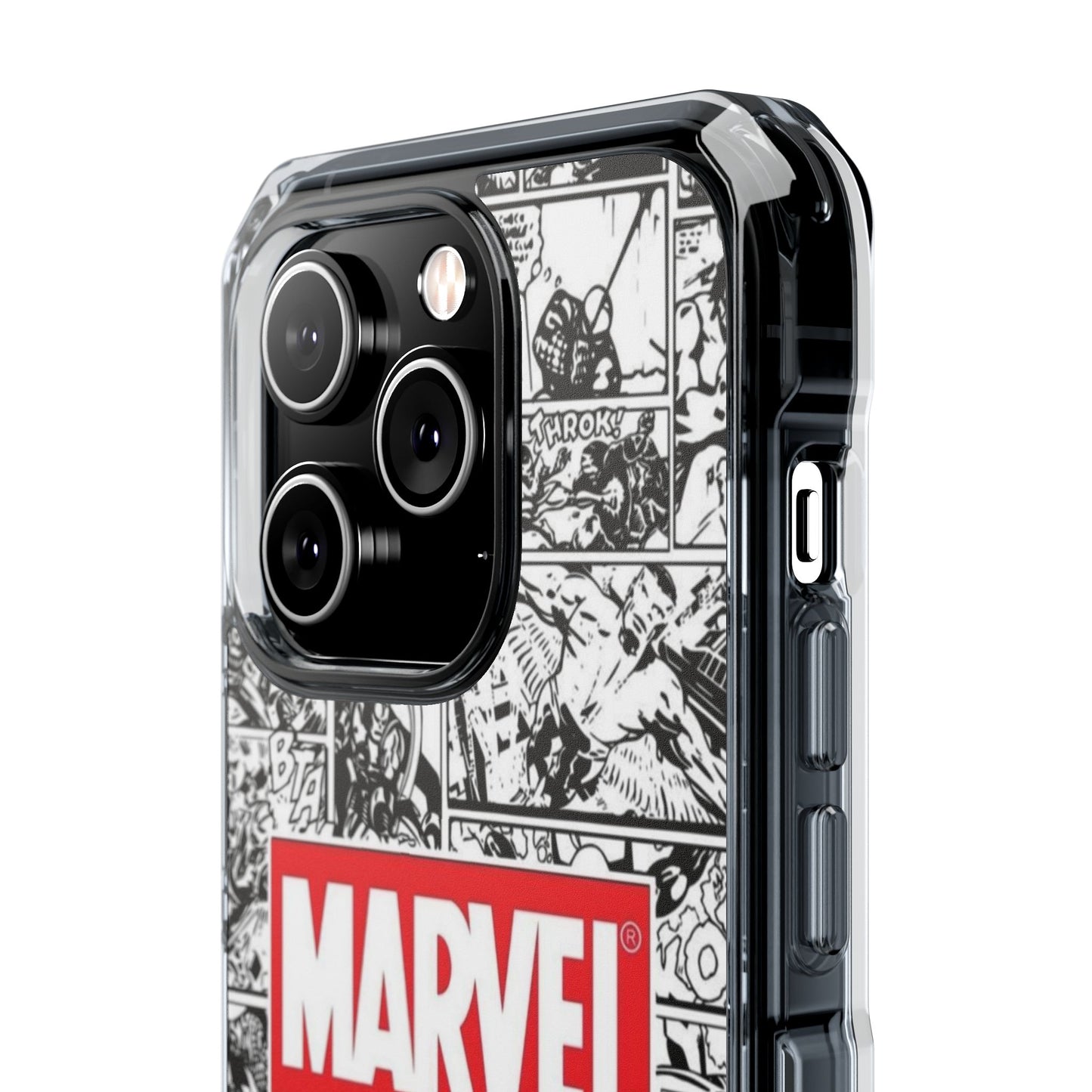 Marvel Comic Magnetic Clear Impact Case - Durable Protection for Superhero Fans