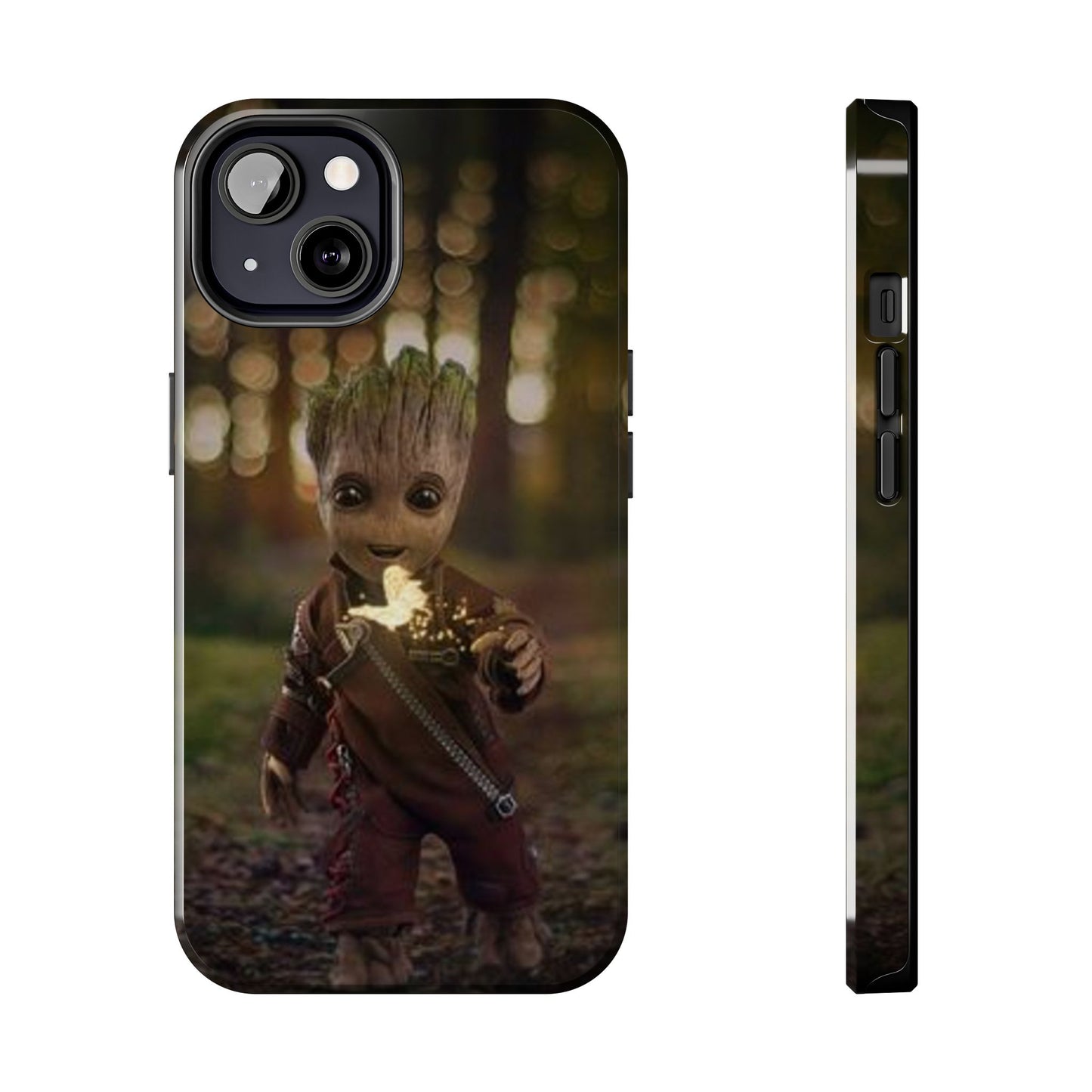 Cute Groot Phone Case - Durable Tough Case for Marvel Fans