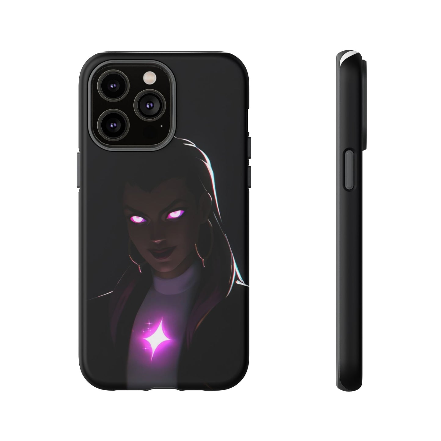 Tough Cases: Dark Magical Phone Case with Mystic Glow