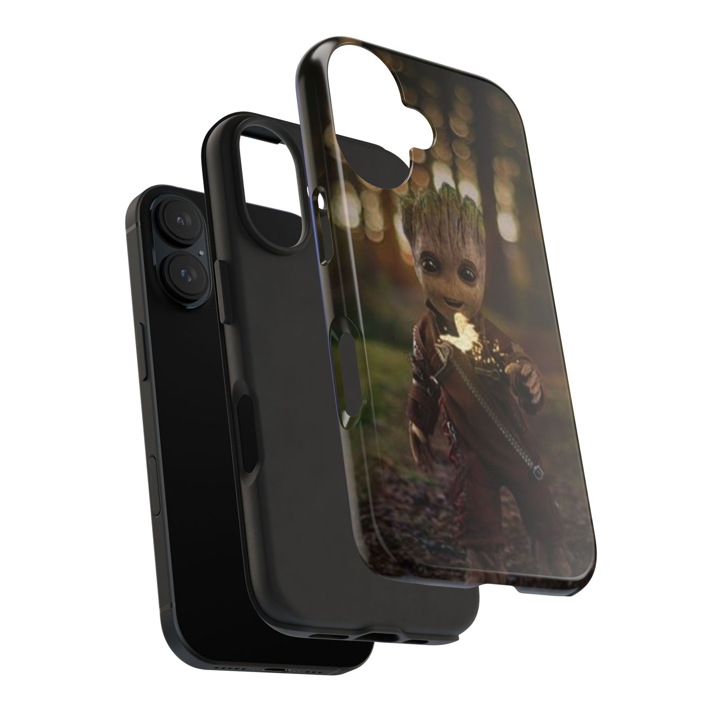 Cute Groot Phone Case - Durable Tough Case for Marvel Fans