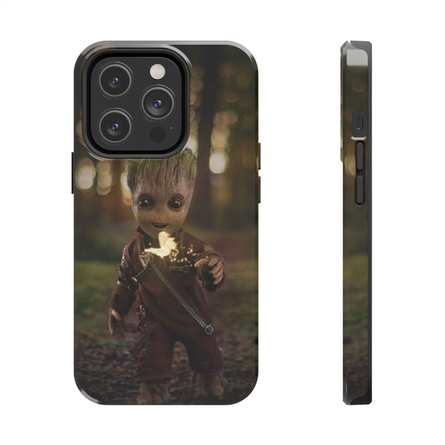 Cute Groot Phone Case - Durable Tough Case for Marvel Fans