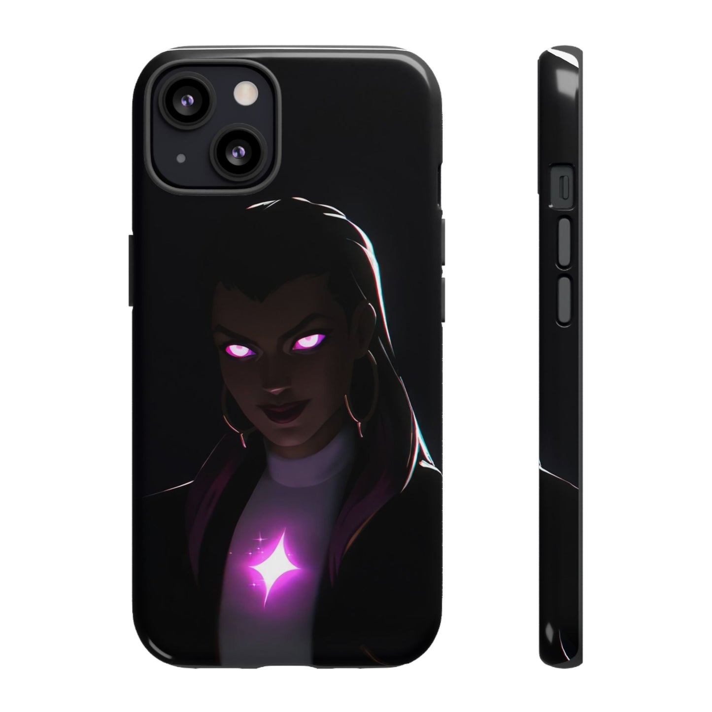 Tough Cases: Dark Magical Phone Case with Mystic Glow