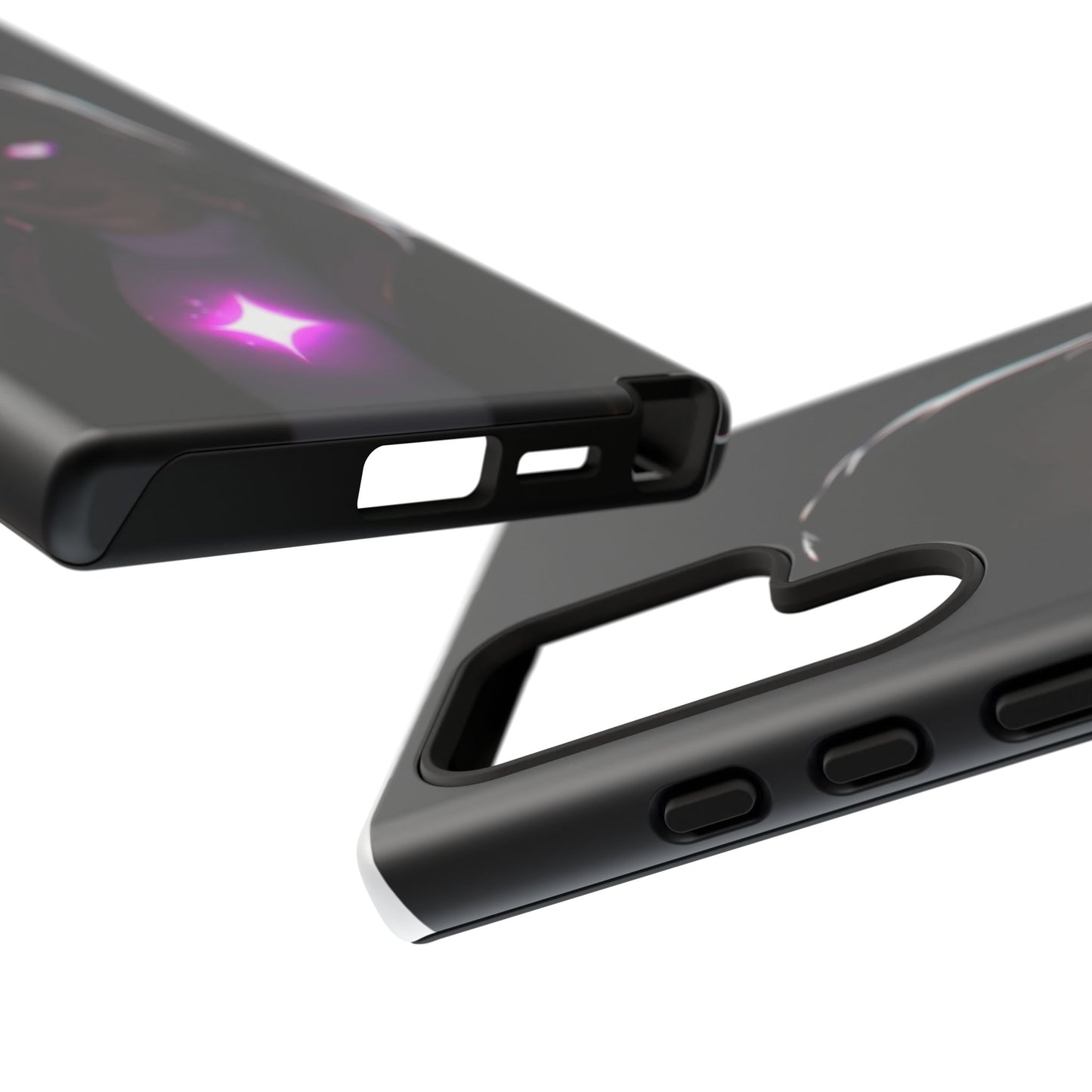 Tough Cases: Dark Magical Phone Case with Mystic Glow