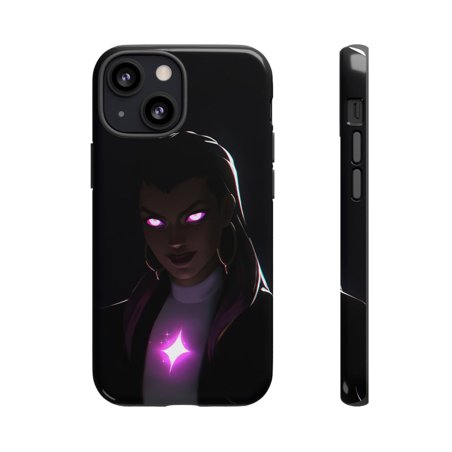 Tough Cases: Dark Magical Phone Case with Mystic Glow