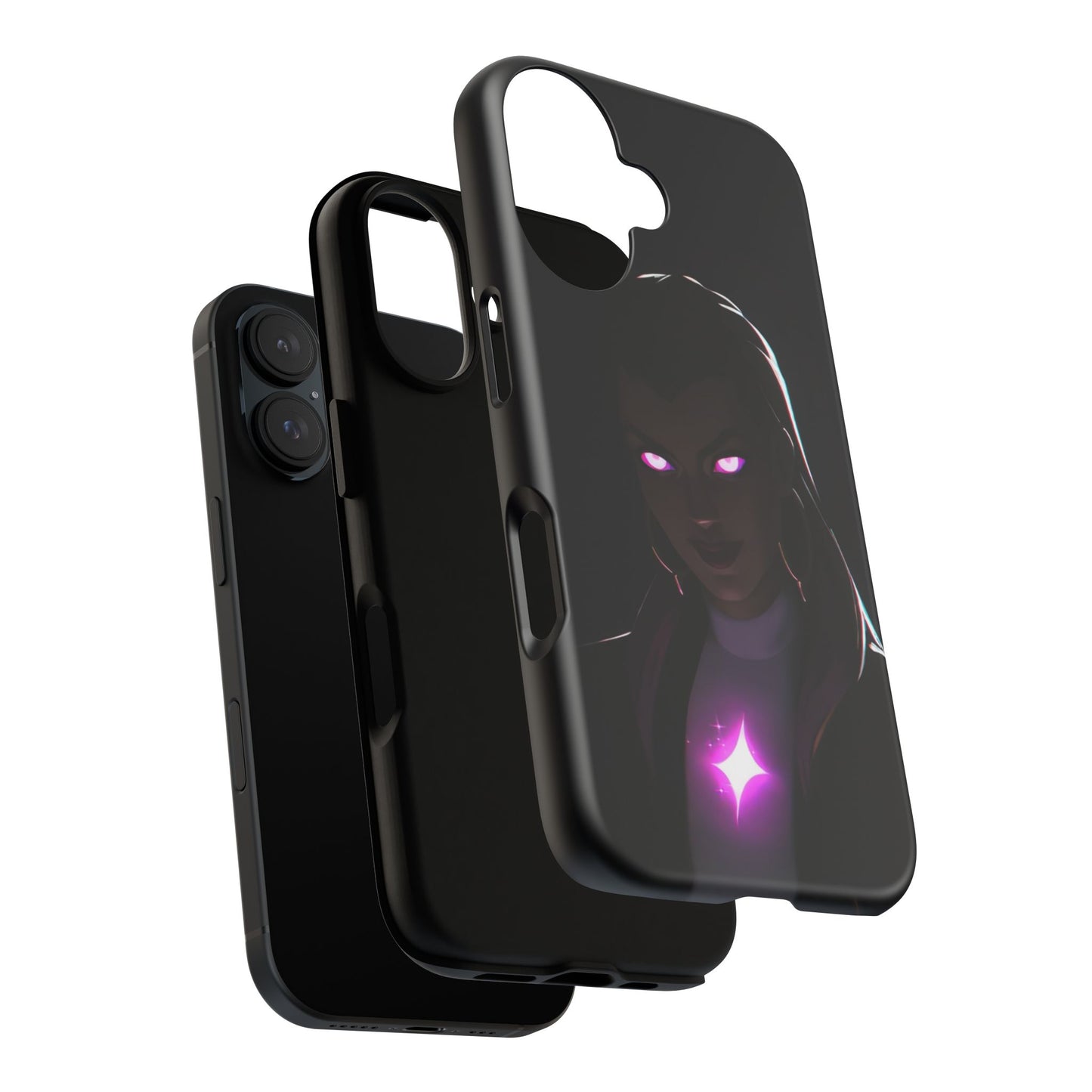 Tough Cases: Dark Magical Phone Case with Mystic Glow