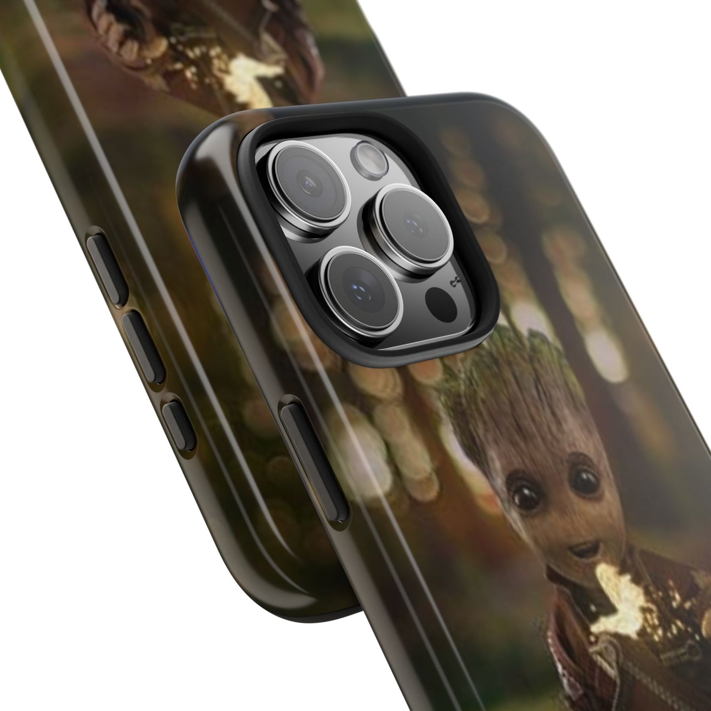 Cute Groot Phone Case - Durable Tough Case for Marvel Fans